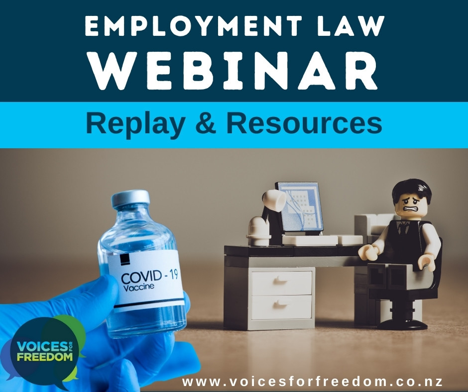 Employment Law Webinar - Replay & Resources