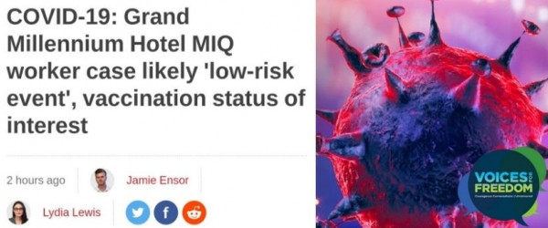 “Low Risk” MIQ Worker: Science Or Scientism?