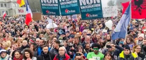 People From All Over Europe Assembled In Brussels, Home To The EU Parliament, To Demonstrate Against Coercive COVID Countermeasures