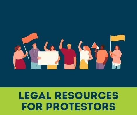 Legal resources for protestors